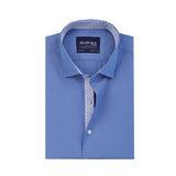 Stone Blue Designer Formal Shirt