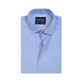 Blue Hairline Stripe Formal Shirt - YNG Empire