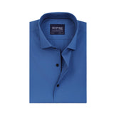 Cobalt Blue Designer Formal Shirt - YNG Empire