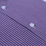 Lavender Stripe Formal Shirt For Men. - YNG Empire