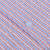 Peach Stripe Formal Shirt For Men. - YNG Empire