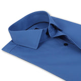 Cobalt Blue Designer Formal Shirt - YNG Empire