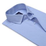 Blue Hairline Stripe Formal Shirt - YNG Empire