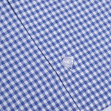 Blue Classic Checkmate Formal Shirt - YNG Empire