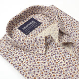 Offwhite Floral Printed Casual Shirt For Men - YNG Empire