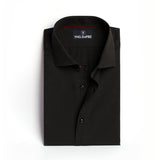 Basic Black Formal Shirt For Men - YNG Empire