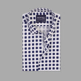 White Printed Casual Shirt For Men - YNG Empire
