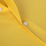 Yellow Cotton Rich Formal Shirt For Men 16/5 collar - YNG Empire