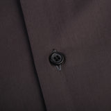 Dark Gray Formal Shirt With Collar Detailing For Men - YNG Empire