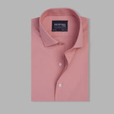 Peach Formal Shirt With  For Men