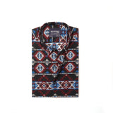 Ancient Printed Black Casual Shirt For Men 15/5 collar - YNG Empire