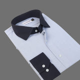 Premium Blue Formal Shirt For Men