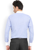 London Blue Cotton Premium Fabric Formal Shirt - YNG Empire