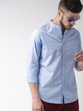 Sky Blue Casual Shirt For Men - YNG Empire