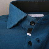 Sea Green With Sport Detail Formal Shirt For Men - YNG Empire