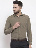 Olive Green Formal Shirt For Men