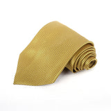 Golden With Stripe Casul Tie