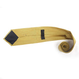 Golden With Stripe Casul Tie - YNG Empire