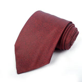 Maroon Color Plan Casul Tie - YNG Empire