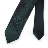 Sea Green Self Design Casul Tie - YNG Empire