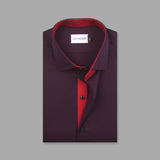 Plum Premium Designer Formal Shirts For Men - YNG Empire