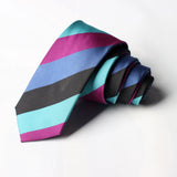 Multi Color Self Printed Tie