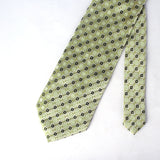 Light Green With Box Printed Tie - YNG Empire