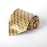 Golden With Box Printed Tie - YNG Empire