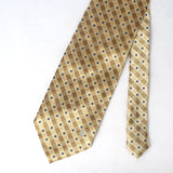 Golden With Box Printed Tie - YNG Empire