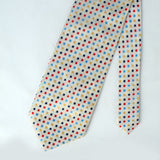 White With Multicolor Box Tie - YNG Empire