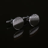 YNG Silver Stainless Steel Cufflink For Men - YNG Empire