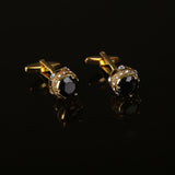 YNG Golden Stainless Steel Cufflink For Men