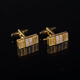 YNG Golden Stainless Steel Cufflink For Men - YNG Empire