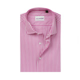 Premium Pink Stripes Formal Shirts For Men - YNG Empire