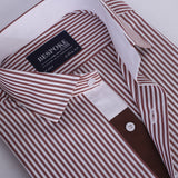 Designer Stripe Formal Shirt For Men - YNG Empire