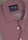 Red Printed Casual Shirt For Men - YNG Empire