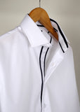 Premium White Designer Formal Shirt For Men