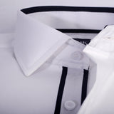 Premium White Designer Formal Shirt For Men - YNG Empire