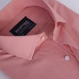 Peach Formal Shirt With For Men - YNG Empire