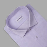 Premium Light Purple Checked Formal Shirt For Men - YNG Empire