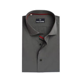 Dark Grey Formal Shirt For Men - YNG Empire