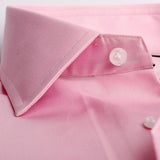 Lemonade Pink Rich Cotton Formal Shirt For Men - YNG Empire