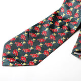 Sea Green Bear Printed Casual Tie - YNG Empire