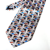 Gray With Micky Mouse Printed Casual Tie - YNG Empire