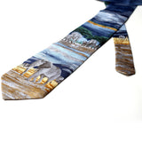 Grey Elephant Printed Silk Casual Tie - YNG Empire