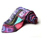 Multi Color Printed Casual Tie