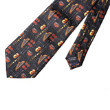 Musical Instruments Printed Casual Tie - YNG Empire