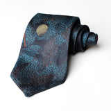 Gray With Men Printed Casual Tie - YNG Empire