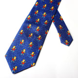 Blue With Simpson's Printed Casual Tie - YNG Empire