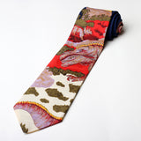 Multi Color With Dinosaur Printed Casual Tie